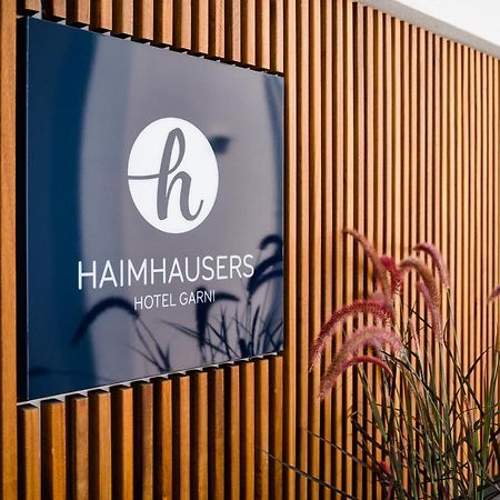 HAIMHAUSERS Hotel Garni Haimhausen  Buitenkant foto