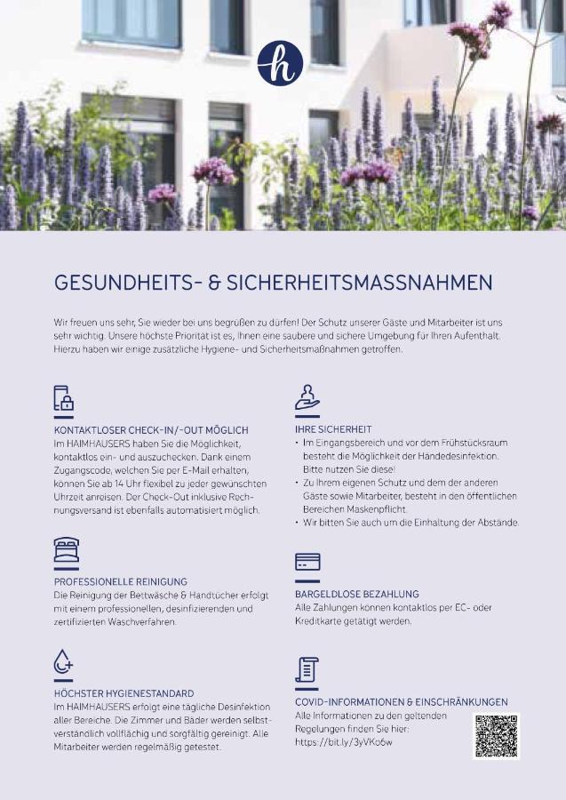 HAIMHAUSERS Hotel Garni Haimhausen  Buitenkant foto